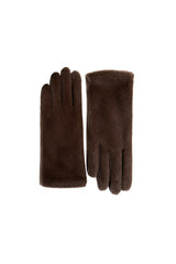 Women’s Soft Faux Fur Touchscreen Gloves