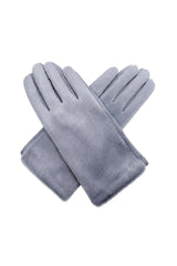 Women’s Soft Faux Fur Touchscreen Gloves