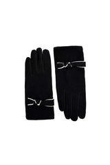Women’s Soft Knot Detail Touchscreen Gloves