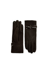 Women’s Soft Knot Detail Touchscreen Gloves