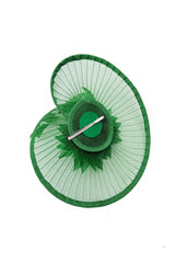 Classic Disc Fascinator with Feather Flower Detail