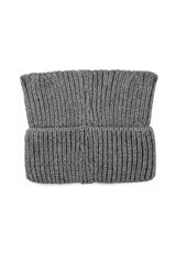 Women’s Ribbed Knit Turn-Up Cat Ear Beanie Hat