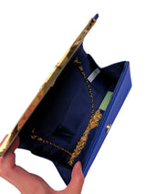 Luxury Chic Bow Front Evening Bag for Weddings & Proms