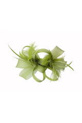 Ladies Loop Bow Feather Fascinator Headband Wedding & Race Day