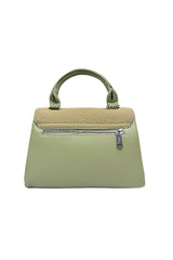 Structured Top Handle Crossbody Bag with Textured Finish