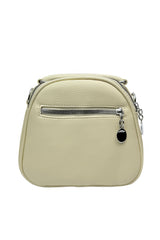 Mini Crossbody Bag with Textured Finish and Adjustable Strap
