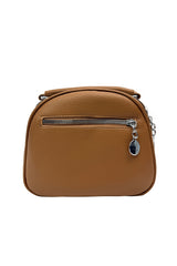 Mini Crossbody Bag with Textured Finish and Adjustable Strap
