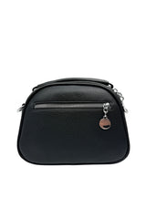 Mini Crossbody Bag with Textured Finish and Adjustable Strap