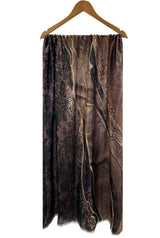 Marble Print Lightweight Fashion Scarf