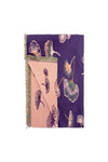 Ginkgo Leaf Pattern Reversible Scarf – Soft Touch, Fringed Design