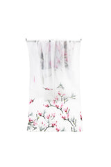 Floral Print Chiffon Scarf
