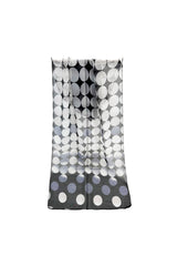 Polka Dot Chiffon Scarf