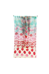 Polka Dot Chiffon Scarf