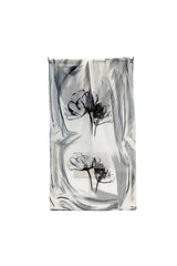 Watercolour Floral Chiffon Scarf