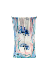 Watercolour Floral Chiffon Scarf