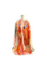 Abstract Art Print Lightweight Chiffon Scarf