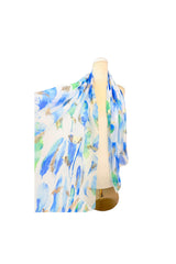 Feather Print Lightweight Scarf