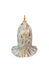 Feather Print Lightweight Scarf
