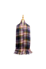 Soft Brushed Check Tartan Scarf for Women