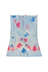 Colourful Floral Print Chiffon Lightweight Scarf