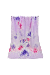Colourful Floral Print Chiffon Lightweight Scarf