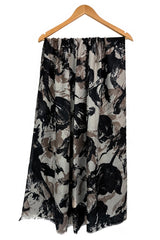 Women’s Abstract Flora Tulip Print Lightweight Scarf