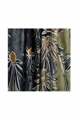 Women’s Floral Print Lightweight Scarf with Frayed Edges