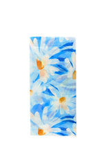 Watercolour Daisy Print Scarf