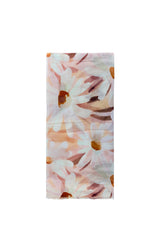 Watercolour Daisy Print Scarf