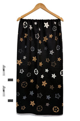 Women’s Reversible Floral Print Scarf – Soft Lightweight Fringed Wrap