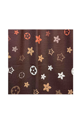 Women’s Reversible Floral Print Scarf – Soft Lightweight Fringed Wrap