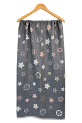 Women’s Reversible Floral Print Scarf – Soft Lightweight Fringed Wrap
