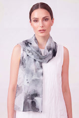 Abstract Watercolour Print Scarf
