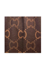 Women’s All-Over Geometric Print Reversible Fringed Scarf