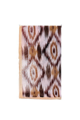 Abstract Ikat Print Lightweight Scarf