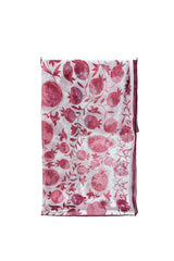 Pomegranate Print Chiffon Scarf