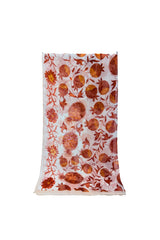 Pomegranate Print Chiffon Scarf