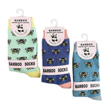 Women’s Bamboo Bumble Bee Print Socks – 3 Pack with Gift Box