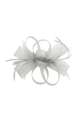 Ladies Loop Bow Feather Fascinator Headband Wedding & Race Day