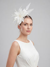 Elegant Feather Fascinator Headband for Weddings, Races & Special Occasions – Ladies Statement Headpiece