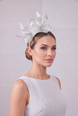 Feather Loop Fascinator Headband fo Royal Ascot & Race Day