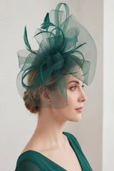Elegant Feather Fascinator