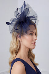 Elegant Feather Fascinator