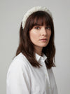 Clustered Large and Small Pearl Embellished Headband