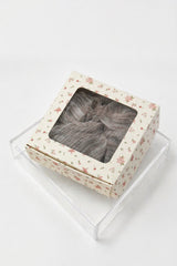 Women Oversized Glitter Diamond Organza Hair Scrunchie With Box