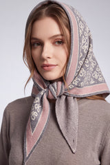Women’s Reversible Floral Geo Triangle Scarf
