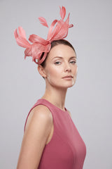 Sculpted Twist Mesh Fascinator Headband